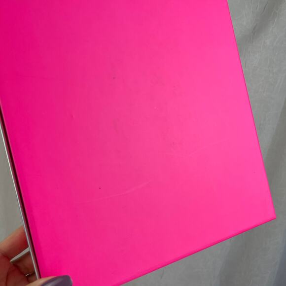 Victoria’s Secret PINK Gift Display Decor Storage Box Silver Holographic Logo - Picture 15 of 16